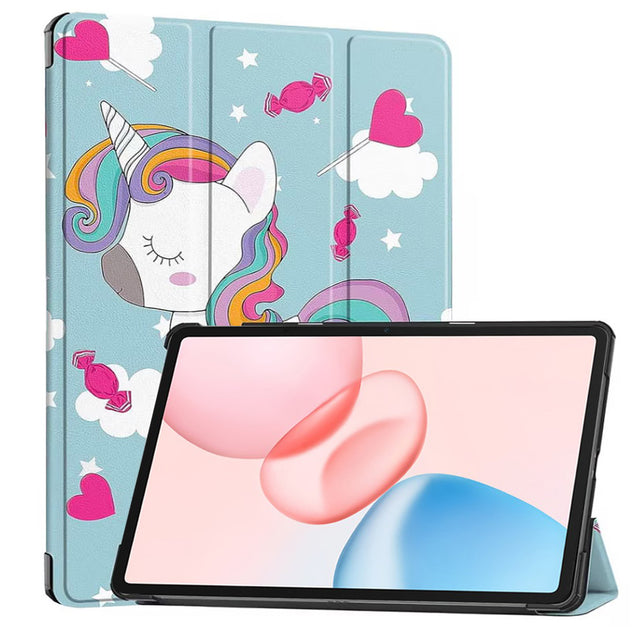 Husa de protectie tableta Techsuit FoldPro compatibil cu Honor Pad 10, Unicorn