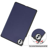 Husa de protectie tableta Techsuit FoldPro compatibil cu Honor Pad 10, Albastru