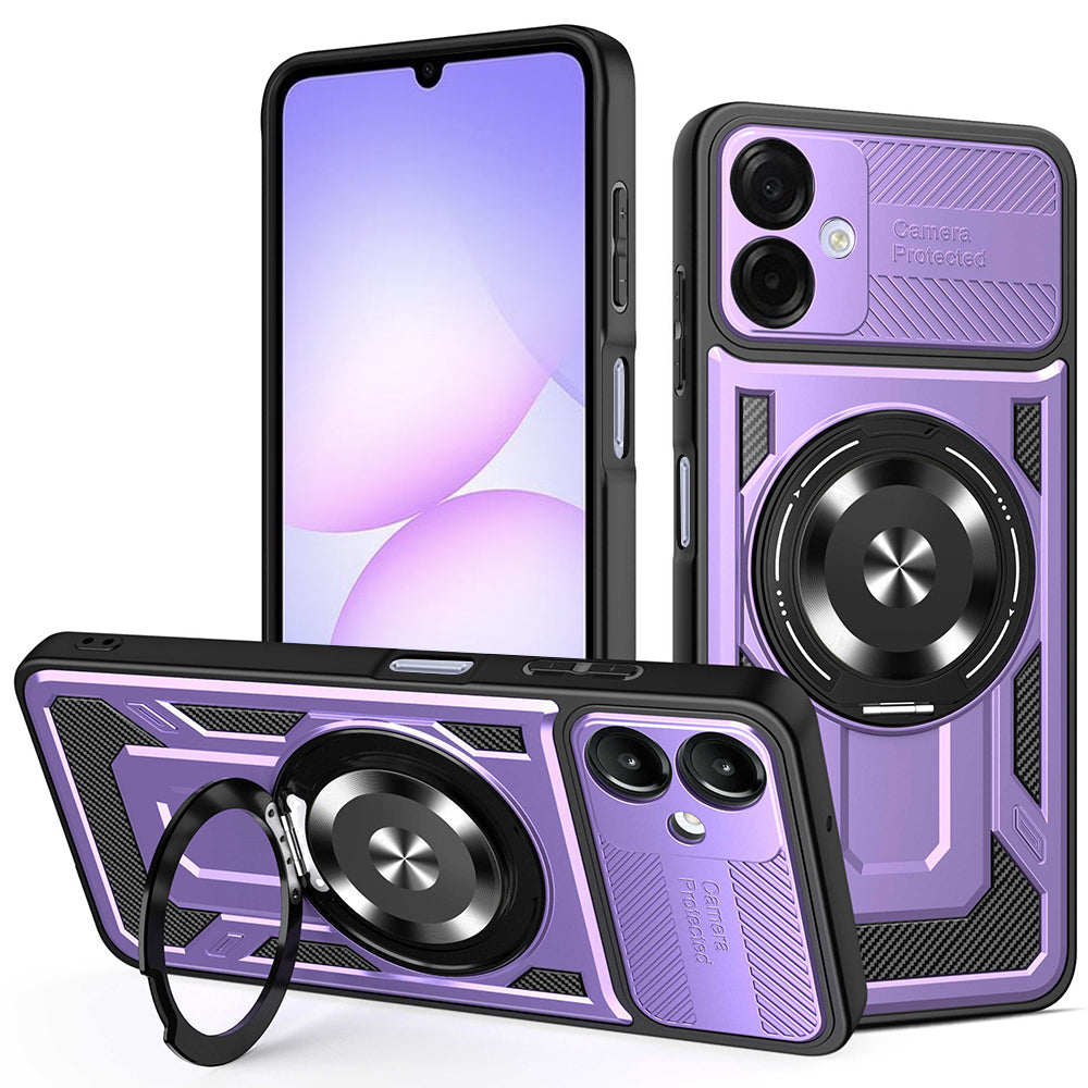 Husa de protectie Techsuit RuggedCam compatibil cu Samsung Galaxy A07 4G, Mov