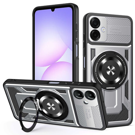 Husa de protectie Techsuit RuggedCam compatibil cu Samsung Galaxy A07 4G, Gri