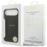 Husa de protectie Guess Hardcase Classic Logo MagSafe (GUHMP17MPSAREGSK) compatibil cu iPhone 17 Air, Negru