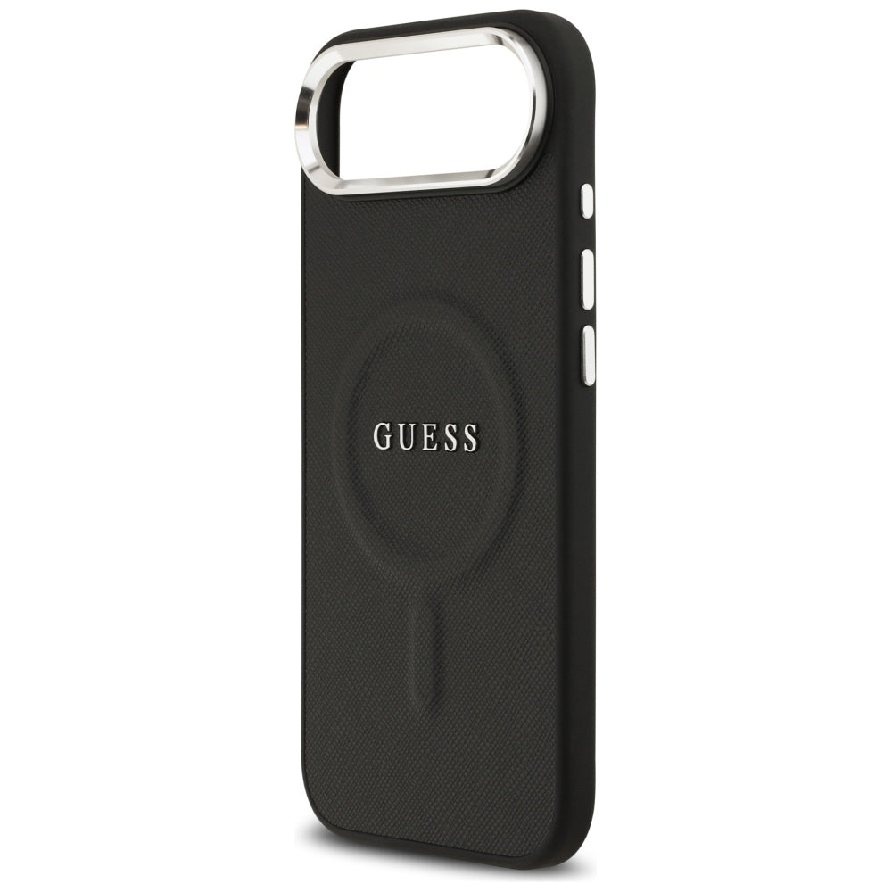 Husa de protectie Guess Hardcase Classic Logo MagSafe (GUHMP17MPSAREGSK) compatibil cu iPhone 17 Air, Negru