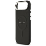 Husa de protectie Guess Hardcase Classic Logo MagSafe (GUHMP17MPSAREGSK) compatibil cu iPhone 17 Air, Negru