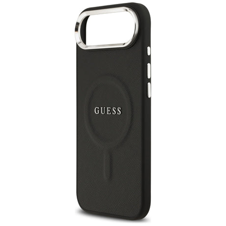 Husa de protectie Guess Hardcase Classic Logo MagSafe (GUHMP17MPSAREGSK) compatibil cu iPhone 17 Air, Negru