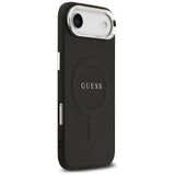 Husa de protectie Guess Hardcase Classic Logo MagSafe (GUHMP17MPSAREGSK) compatibil cu iPhone 17 Air, Negru