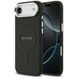 Husa de protectie Guess Hardcase Classic Logo MagSafe (GUHMP17MPSAREGSK) compatibil cu iPhone 17 Air, Negru