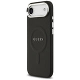 Husa de protectie Guess Hardcase Classic Logo MagSafe (GUHMP17MPSAREGSK) compatibil cu iPhone 17 Air, Negru