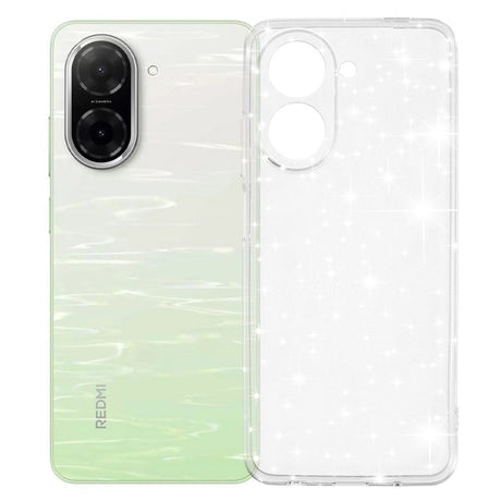 Husa de protectie Techsuit SparkleSkin Series compatibil cu Xiaomi Redmi A5 4G (Standard), Transparent