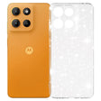 Husa de protectie Techsuit SparkleSkin Series compatibil cu Motorola Moto G15 / G15 Power / G17 / G17 Power, Transparent