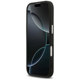 Husa de protectie Guess Hardcase Classic Logo MagSafe (GUHMP17SPSAREGSK) compatibil cu iPhone 17, Negru