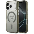 Husa de protectie Guess IML Gradient Triangle Logo MagSafe (GUHMP17XHGTMLCGA) compatibil cu iPhone 17 Pro Max, Kaki
