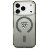 Husa de protectie Guess IML Gradient Triangle Logo MagSafe (GUHMP17LHGTMLCGA) compatibil cu iPhone 17 Pro, Kaki