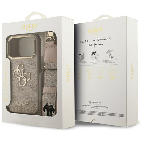 Husa de protectie Guess compatibil cu iPhone 17 Pro, Roz