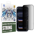 Folie de protectie Lito D+ Max Strong Privacy compatibil cu iPhone 17 Pro, Negru
