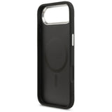 Husa de protectie Guess Hardcase Triangle Logo MagSafe (GUHMP17MPSDTSCMK) compatibil cu iPhone 17 Air, Negru
