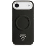 Husa de protectie Guess Hardcase Triangle Logo MagSafe (GUHMP17MPSDTSCMK) compatibil cu iPhone 17 Air, Negru