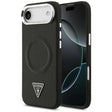Husa de protectie Guess Hardcase Triangle Logo MagSafe (GUHMP17MPSDTSCMK) compatibil cu iPhone 17 Air, Negru