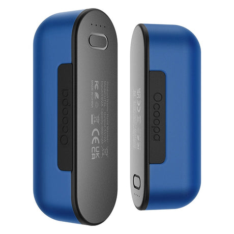 Ocoopa Hand Warmer UT2s (UT2S-BU), Type-C, with Power Bank, Electric, Magnetic Design, MagTwins, 2x 5000mAh, Albastru