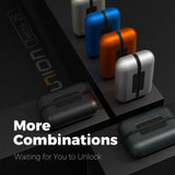 Ocoopa Hand Warmer UT2s (UT2S-OG), Type-C, with Power Bank, Electric, Magnetic Design, MagTwins, 2x 5000mAh, Portocaliu