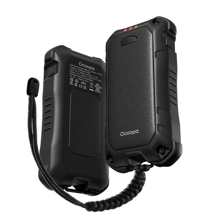 Ocoopa Hand Warmer UT4 Extreme (UT3201-BK-BK), with Power Bank, Built-in Flashlight, IP56, Type-C, 2x 5000mAh, Negru