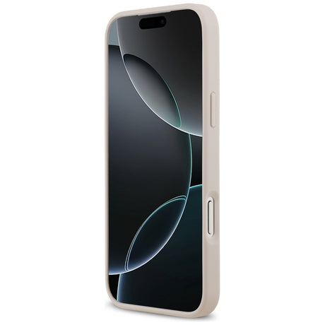 Husa de protectie Guess Hardcase 4G Double Card Triangle (GUHCP17XP4TPP) compatibil cu iPhone 17 Pro Max, Roz