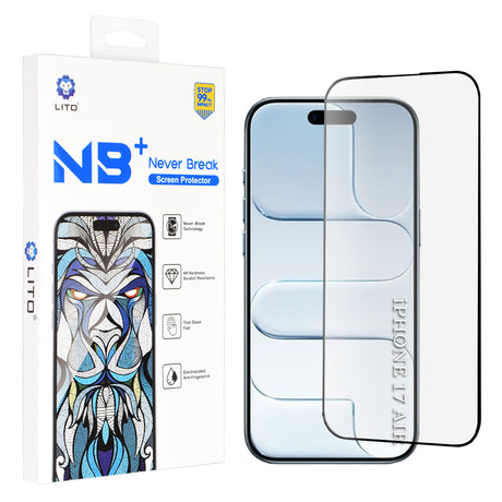 Folie de protectie Lito NB compatibil cu iPhone 17 Air, Negru