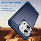 Husa de protectie Techsuit Carbon Silicone compatibil cu Xiaomi Redmi 15C 4G / Redmi 15C 5G / Poco C85 4G, Albastru