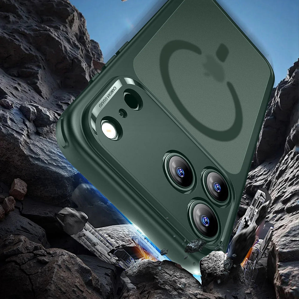 Husa de protectie ESR Classic Hybrid HaloLock compatibil cu iPhone 17 Pro Max, Frosted Green