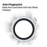 Folie de protectie Torras Lensguard Camera compatibil cu iPhone 17 Pro Max, Negru