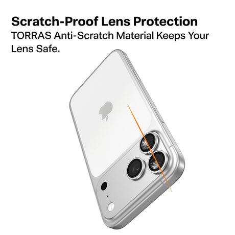 Folie de protectie Torras Lensguard Camera compatibil cu iPhone 17 Air, Negru