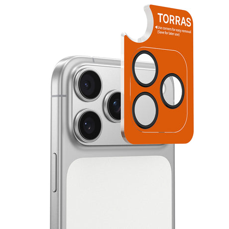 Folie de protectie Torras Lensguard Camera compatibil cu iPhone 17 Air, Negru