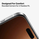 Folie de protectie Torras GlassGo Install Master compatibil cu iPhone 17 Pro Max, Negru