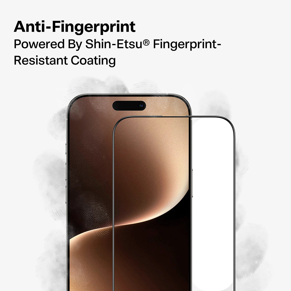 Folie de protectie Torras GlassGo Install Master compatibil cu iPhone 17 Pro, Negru