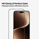 Folie de protectie Torras GlassGo Install Master compatibil cu iPhone 16 Pro / iPhone 17, Negru