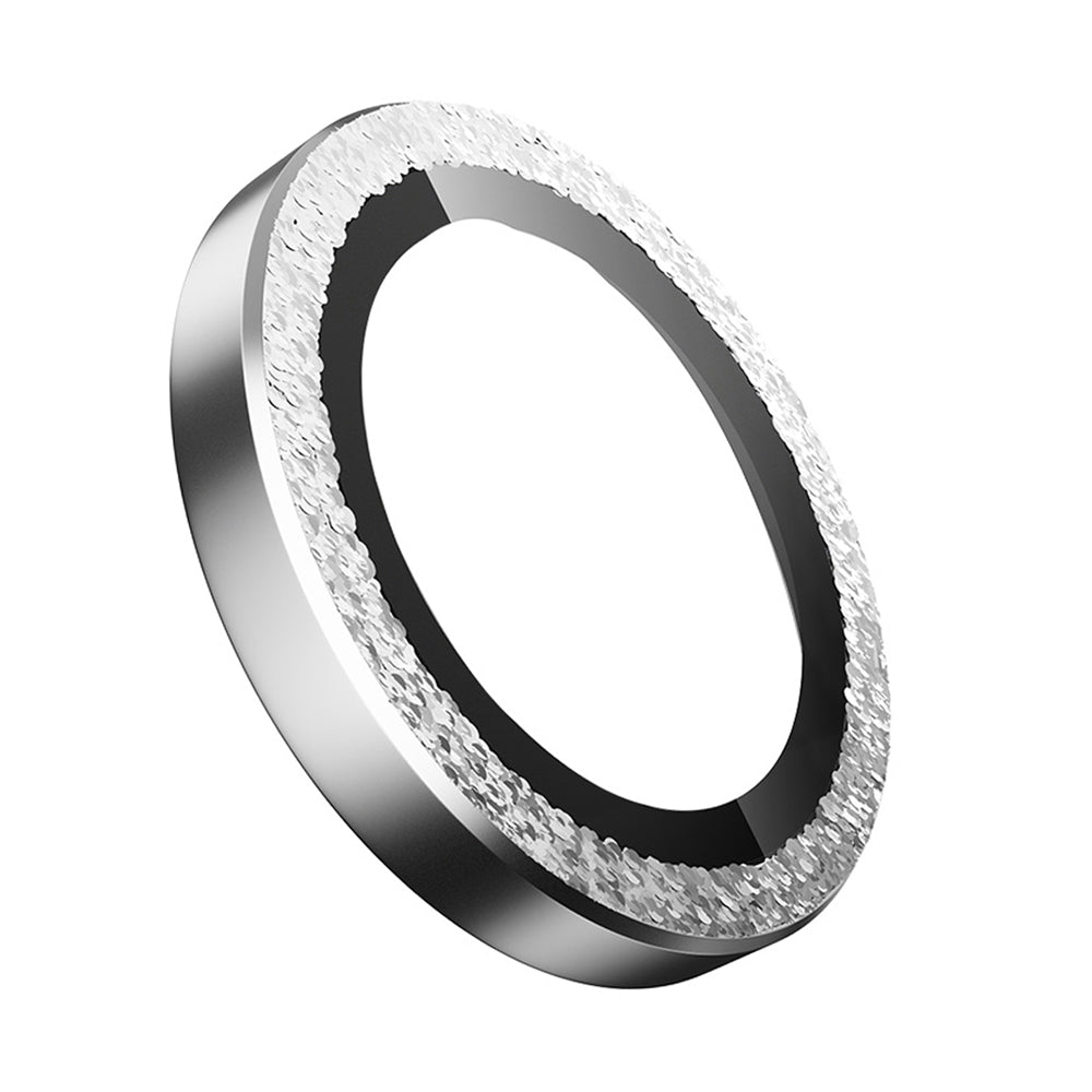 Folie de protectie Blueo Original Metal Frame Lens Glass compatibil cu iPhone 17, Argintiu Diamond