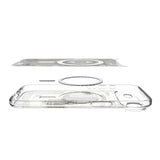 Husa de protectie Spigen Ultra Hybrid Zero One MagSafe (ACS10319) compatibil cu iPhone 17 Air, Titanium Natural