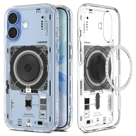 Husa de protectie Spigen Ultra Hybrid MagSafe (ACS10388) compatibil cu iPhone 17, Neo One