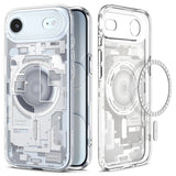 Husa de protectie Spigen Ultra Hybrid Zero One MagSafe (ACS10318) compatibil cu iPhone 17 Air, Alb