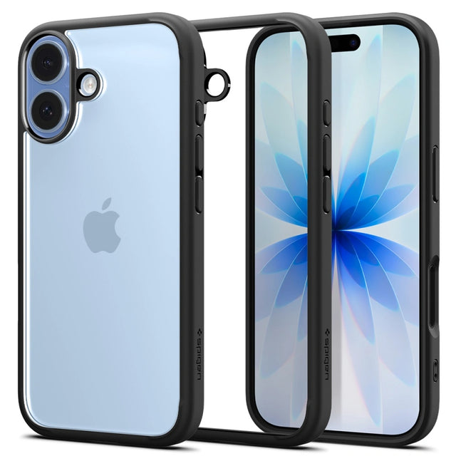 Husa de protectie Spigen Ultra Hybrid (ACS10377) compatibil cu iPhone 17, Negru Mat