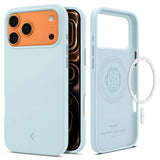 Husa de protectie Spigen Silicone Fit MagSafe (ACS10273) compatibil cu iPhone 17 Pro Max, Mute Blue