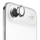 Folie de protectie Blueo Original Metal Frame Lens Glass compatibil cu iPhone 17 Air, Argintiu Diamond