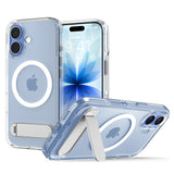 Husa de protectie Spigen Ultra Hybrid S MagSafe (ACS09981) compatibil cu iPhone 17, Transparent /White