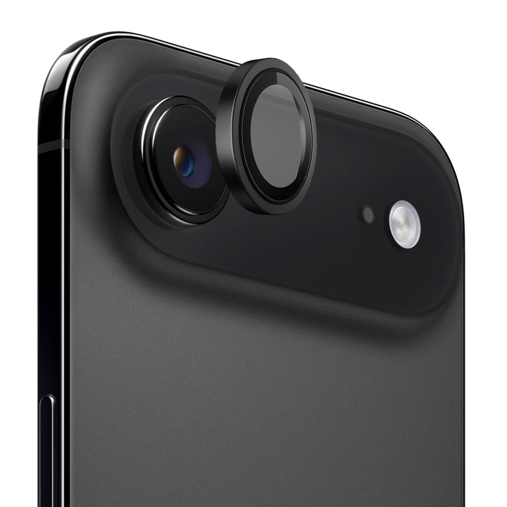 Folie de protectie Blueo Original Metal Frame Lens Glass compatibil cu iPhone 17 Air, Negru