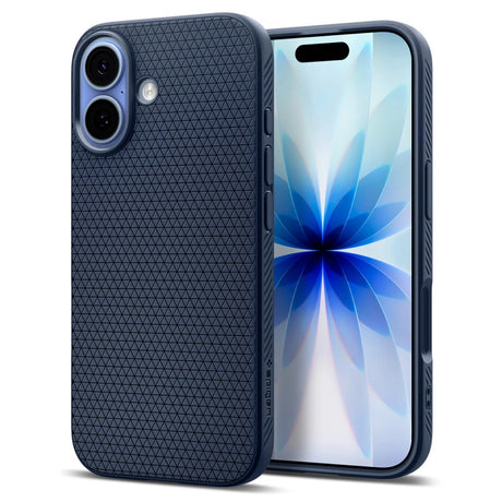 Husă de protecție Spigen Liquid Air ACS10370 pentru iPhone 17, bleumarin