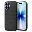 Husa de protectie Spigen Liquid Air (ACS10369) compatibil cu iPhone 17, Negru Mat
