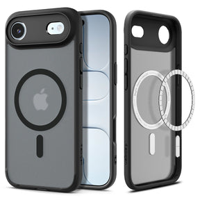 Husa de protectie Spigen Ultra Hybrid MagSafe (ACS10316) compatibil cu iPhone 17 Air, Frost Black