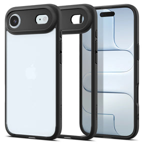 Husa de protectie Spigen Ultra Hybrid (ACS10310) compatibil cu iPhone 17 Air, Negru Mat