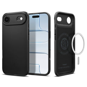 Husa de protectie Spigen Thin Fit MagSafe (ACS10306) compatibil cu iPhone 17 Air, Negru