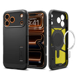 Husa pentru iPhone 17 Pro - Spigen Tough Armor "T"  MagSafe (ACS10361) - Black