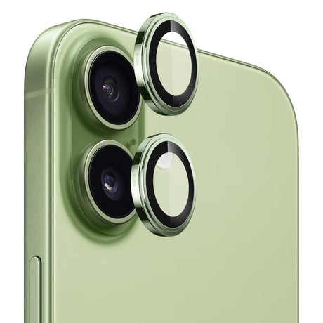 Folie de protectie Blueo Sapphire Crystal Original Lens Glass compatibil cu iPhone 17, Verde